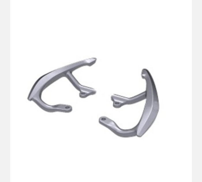 Alça Lateral titan/fan 14-15 prata